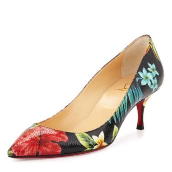 Christian Louboutin Shoes - Christian Louboutin Palm Print Heel